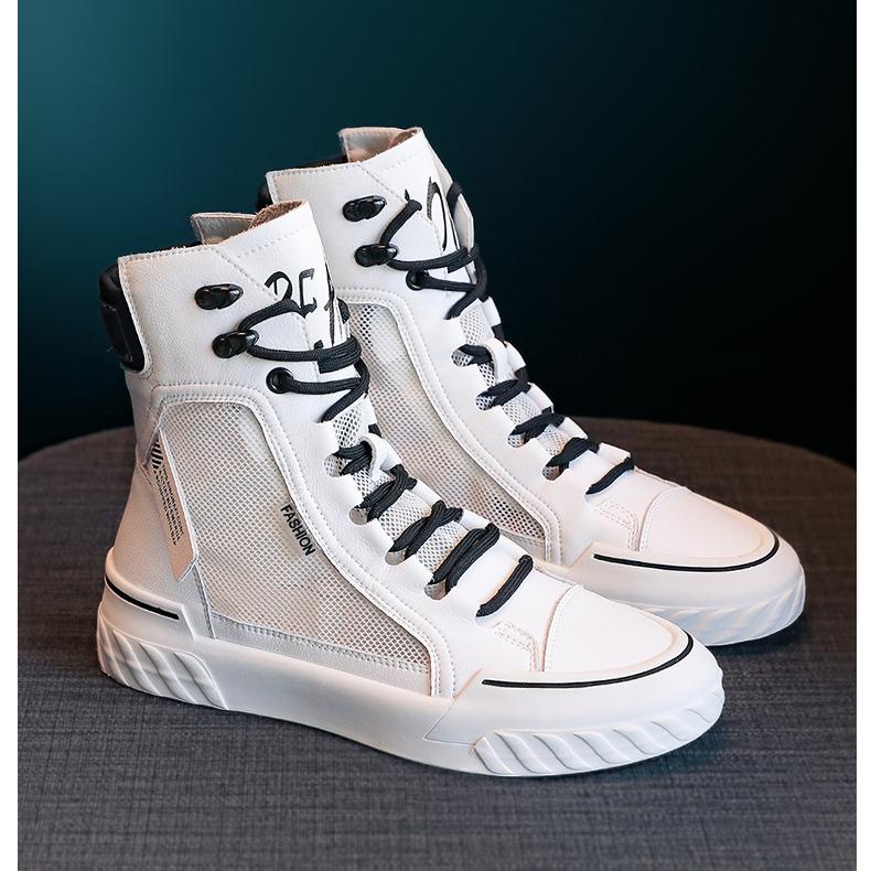 

Ботинки Martin, новинка 2022 года, женская обувь, летние тонкие удобные короткие сапоги 35 чёрный/белый