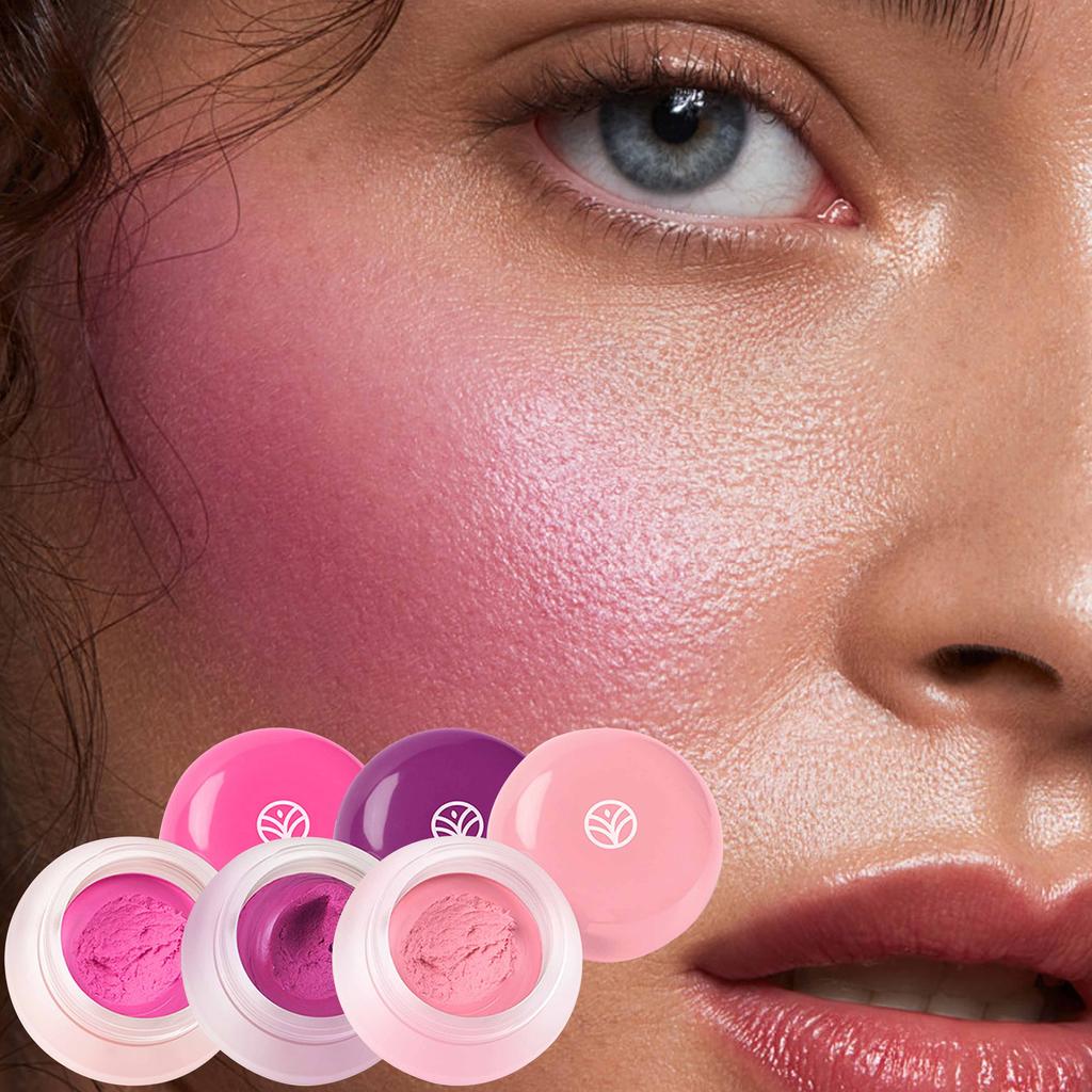 Mousse Blusher Cream Natural Long Lasting Matte Velvet Rouge Cheek Tint Face Makeup