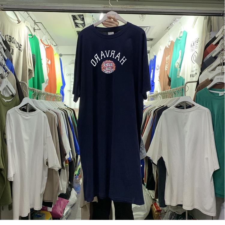 Vestido de Maternidad de Manga Corta a la Moda para Lactancia - Falda Camiseta hasta la Rodilla para Mujeres Embarazadas