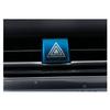 Blue For Toyota Camry 2018- Console Emergency Light Switch Cover Steel