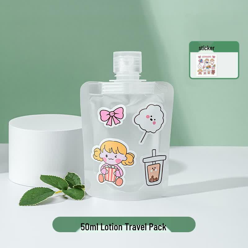 BADIGAO Travel Refillable Squeeze Pouches