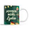 Mug - Lydia - Christmas - Ceramic - Printed - 325 Ml - Green