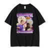 Zabawna koszulka z memem dla entuzjastów kremówki Moda letnia Vintage Koszulki z krótkim rękawem Męska Damska 100% Bawełna Oversize T-shirt Topy