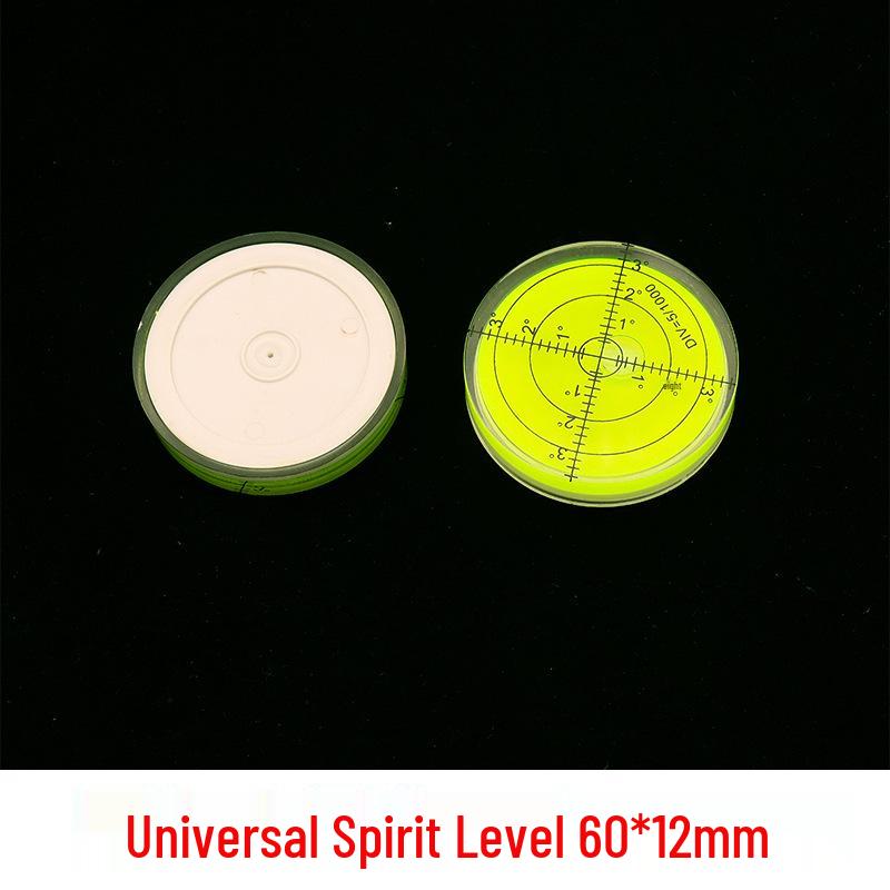 Mini Acrylic Square Bubble Level - Universal Ruler with Single-Line Balance Bead