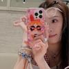 Cartoon for Apple 16Pro Mobile Phone Case iPhone15Max Glasses Little Policewoman 14Plus Cute 13 Girls
