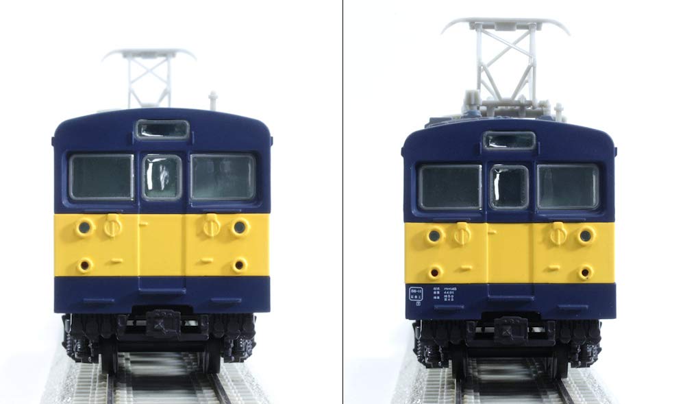 Tenshodo HO Gauge T-Evolution Series 001 Kumoya 145 DC Electric Car, 200 Series, Gray H-Rubber, One Pantograph, 65004, Model Train