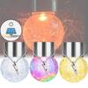 European Style Solar Glass Ball Led String Light Outdoor Crackle Ball Garden Decor Ip65