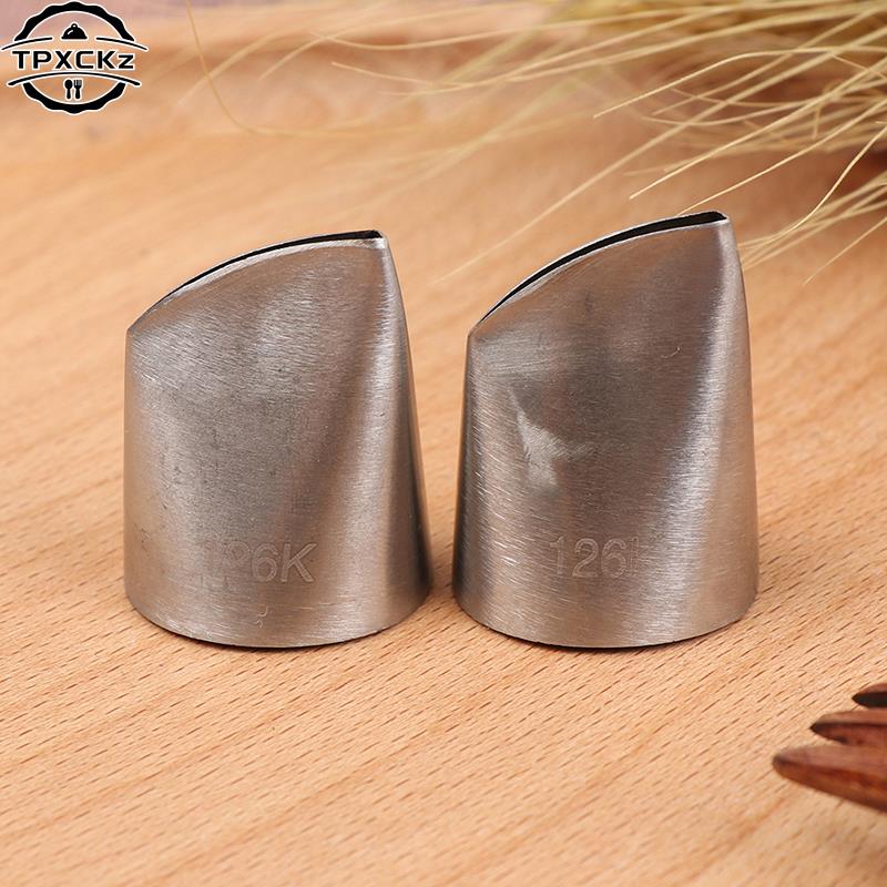 1pc/1set Pastry Nozzles For Cream Icing Piping Nozzles Cake Decoration Tips Eclairs Puff Rose Cake Nozzles Tips Confectionery