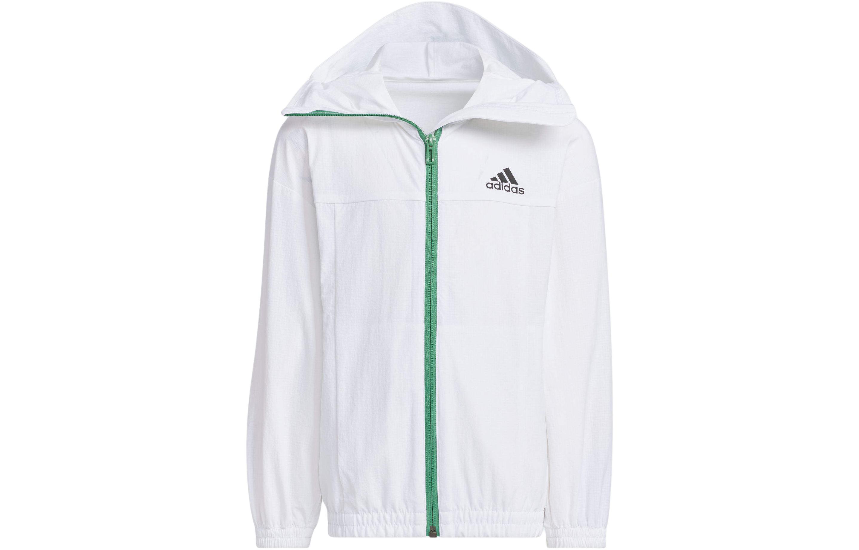 Куртки и пальто Adidas LK SPW Белые Детские JI9769 A140