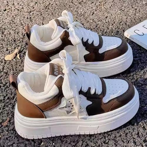 Women's new skirt autumn breathable versatile niche wear-resistant casual lightweight sports fashion board shoes