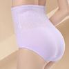 Women Sexy Lace Hollow High Waist Seamless Breathable Hip Lift Shapewear Briefs