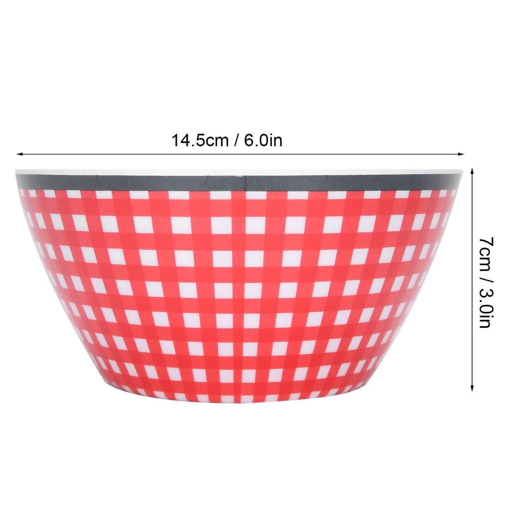 12PCS Salad Bowls Fruit Food Soup Serving Bowl Tableware for Home Restaurant Use