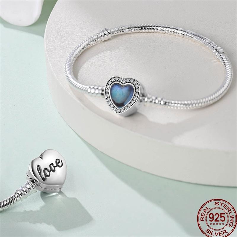 100% Silver Bracelet Fit Original Design Beads Charms DIY Jewelry Making Dazzling CZ Chain Bracelet For Women