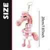 Horse Toy Keychain Decor Chinese Year Decoration
