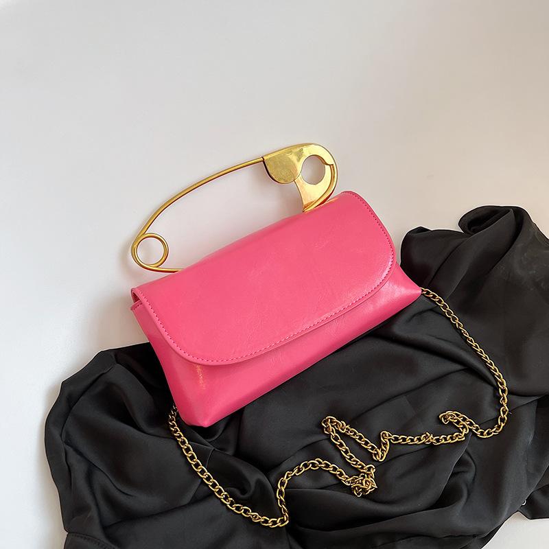 High-quality Bags, Personalized Differences, Needle Bags, Women's Handheld New Large-capacity Shoulder Bags, Trendy Chain Messenger Bags