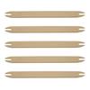 5Pieces Weaving Shuttle Natural Wood Weaving Sticks For Knitting Sweaters Scarf Rugs Wall Hanging Tapestry Crafting