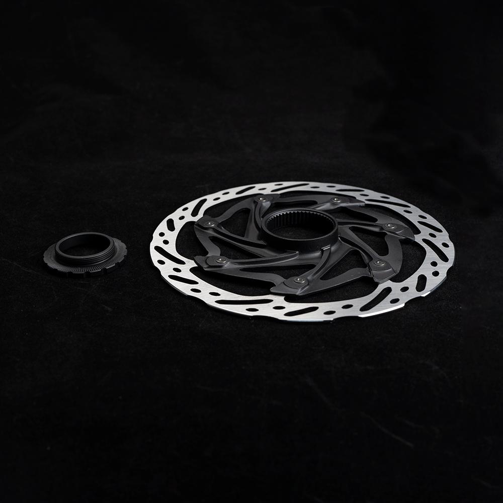 ZRACE RT-RX Center Lock Disc Rotor, Ultralight Strong Heat Dissipation Floating Rotor 140mm 160mm Road Disc Brake