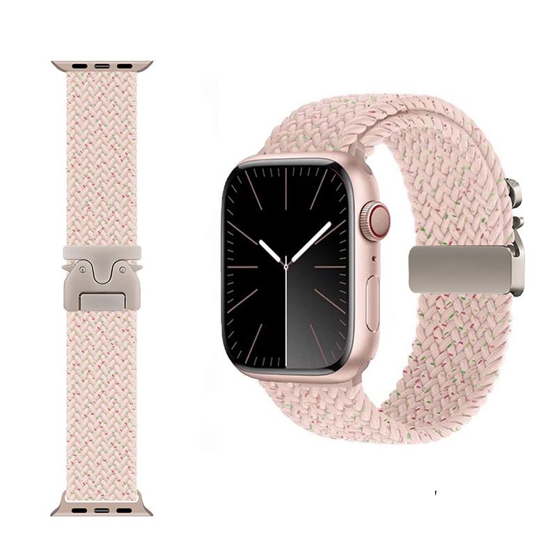Parachute Straps Nylon Braided bracelet Band for Apple Watch 46mm 42mm 45mm 49mm 44mm 41mm iWatch Series 11 10 SE 3 Ultra 3 9 8