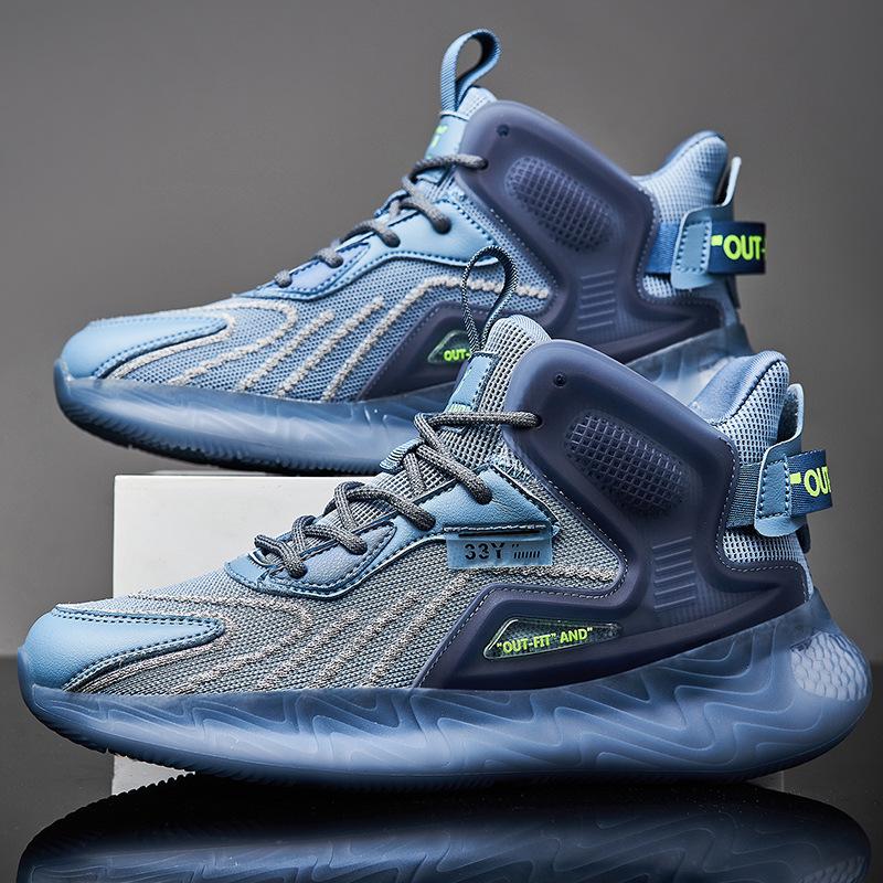 

Новая мужская спортивная обувь, модная сетчатая дышащая спортивная повседневная баскетбольная обувь 44