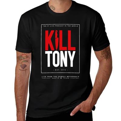 Kill Tony Merch Kill Tony Show T-Shirt T Shirt Man Plain T Shirts for Man Cotton T-Shirt