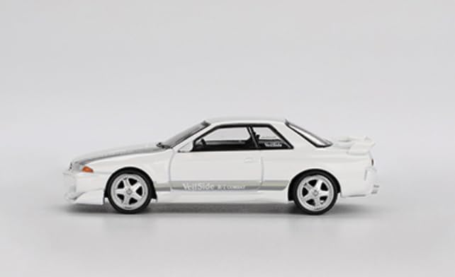 Sunrich MINI GT Scale Nissan Skyline R32 Veilside Combat White Finished Product 1/64 GT-R C-I (Right-Hand Drive) MGT01066-BL