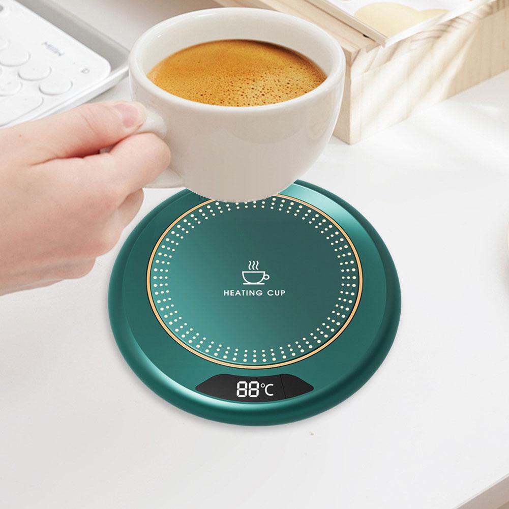 Mini Portable 55 degree USB Cup Warmer Coffee Mug Heating Coaster Smart Thermostatic  Plate Milk Tea Water Heating Pad Heater