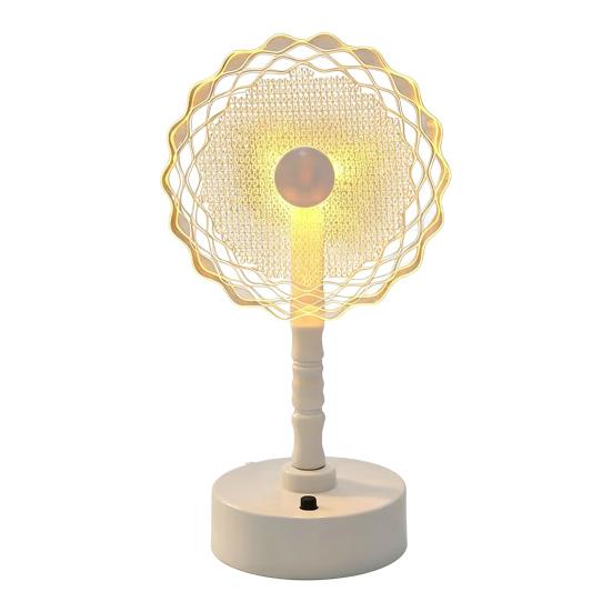 Acrylic Sunflower Night Light 3D Engraved LED Desk Lamp USB/Battery Powered