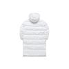 Fila Fusion Solid Color Warm Mid-Length Hooded Down Jacket Women Outerwear White T11W141903F-WT