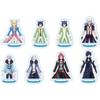 SHOW BY ROCK!! 43 [Official Illustration] Acrylic Petit Stand Complete Set Box of 8