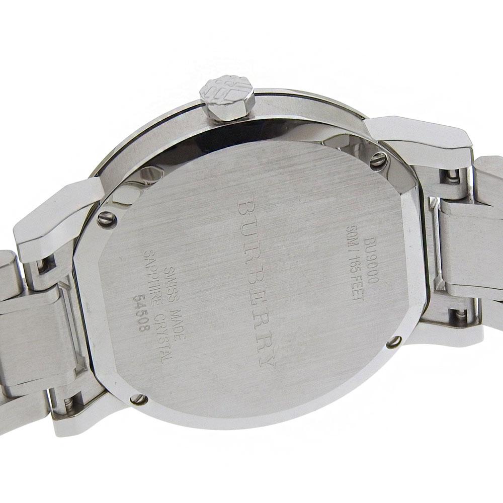 BURBERRY Watches BU9000 Silver SilverDial Stainless Steel Quartz Analog display Women Used