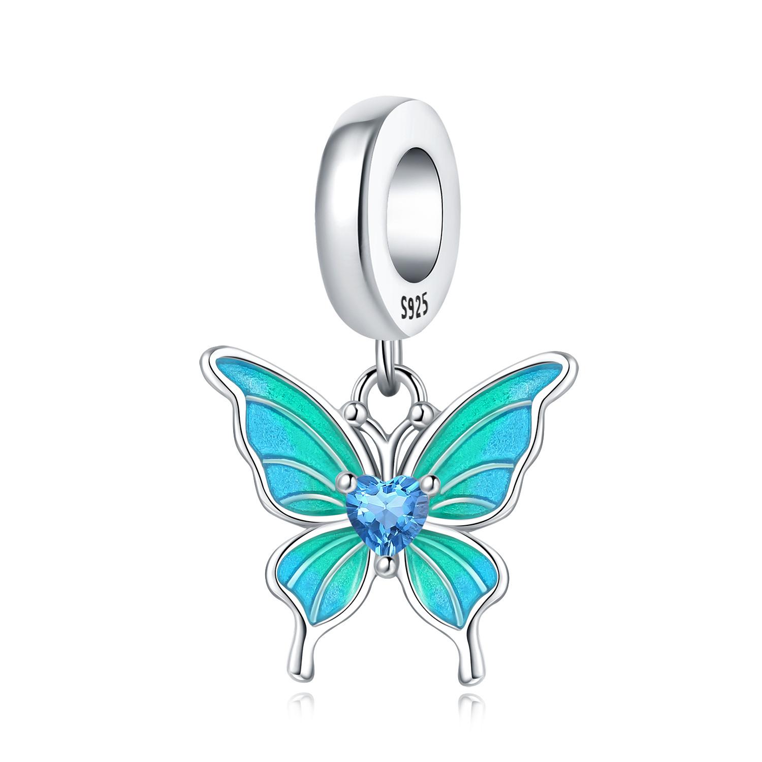 

S925 Silver Charm Bead Angel Prayer Travel Memorial Pendant Fine Birthday Gift Fit Bangle Bracelet Necklace DIY Jewelry