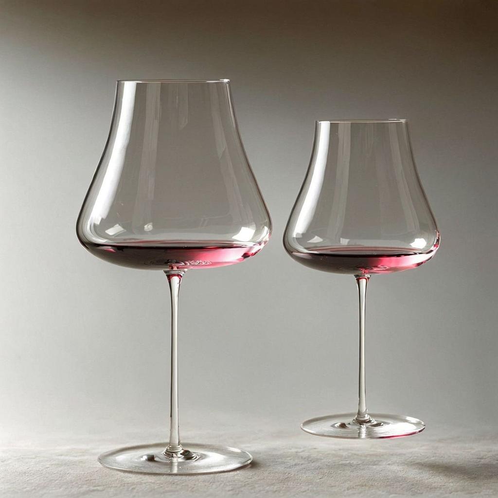 Large Capacity Crystal Glass Wine Glasses Nordic Luxury Small Man Waist Goblet Household High-end Wine Ware