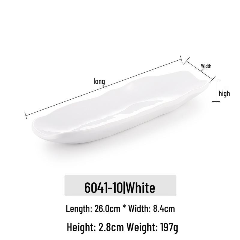 Kaibaiya Melamine Rectangular Sushi & BBQ Tray