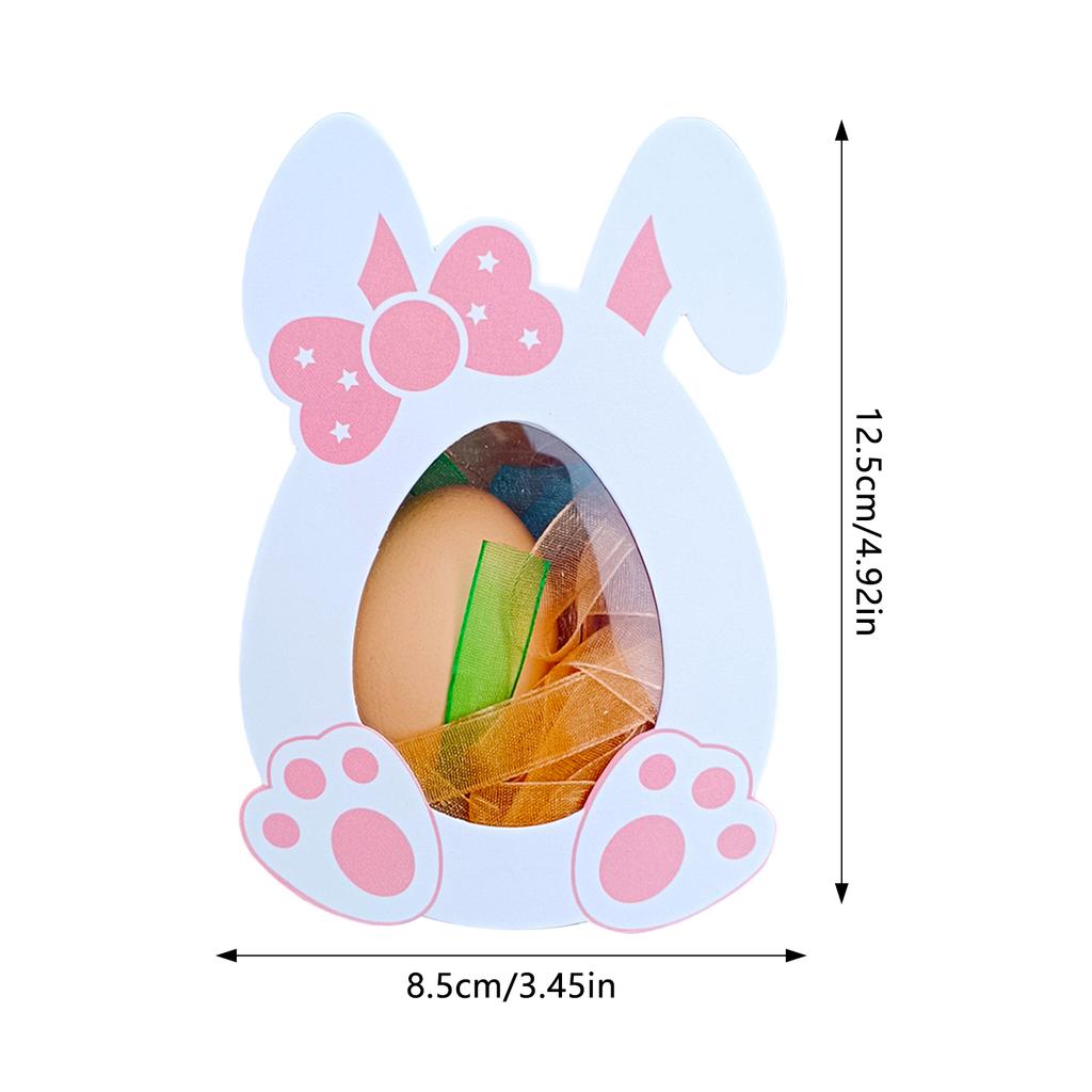 Cartoon Gift Boxes Easter Bunny Shape Boxs Unique Candy Storage Holder Festive Decoration Suitable for School Office