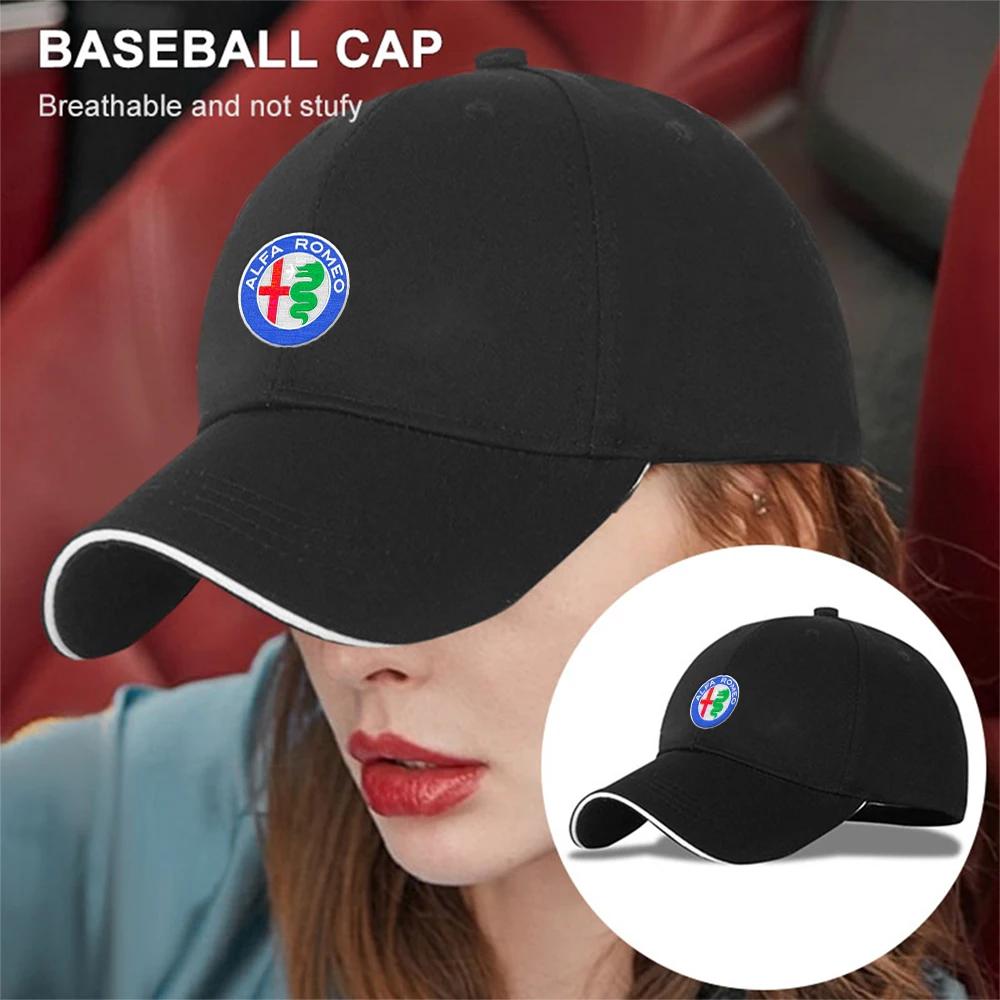 Car Stickers For Alfa Romeo 1pc Embroidery Car Logo Baseball Caps Snapback Cap Men Women Unisex Adjustable Hats For Alfa Romeo G
