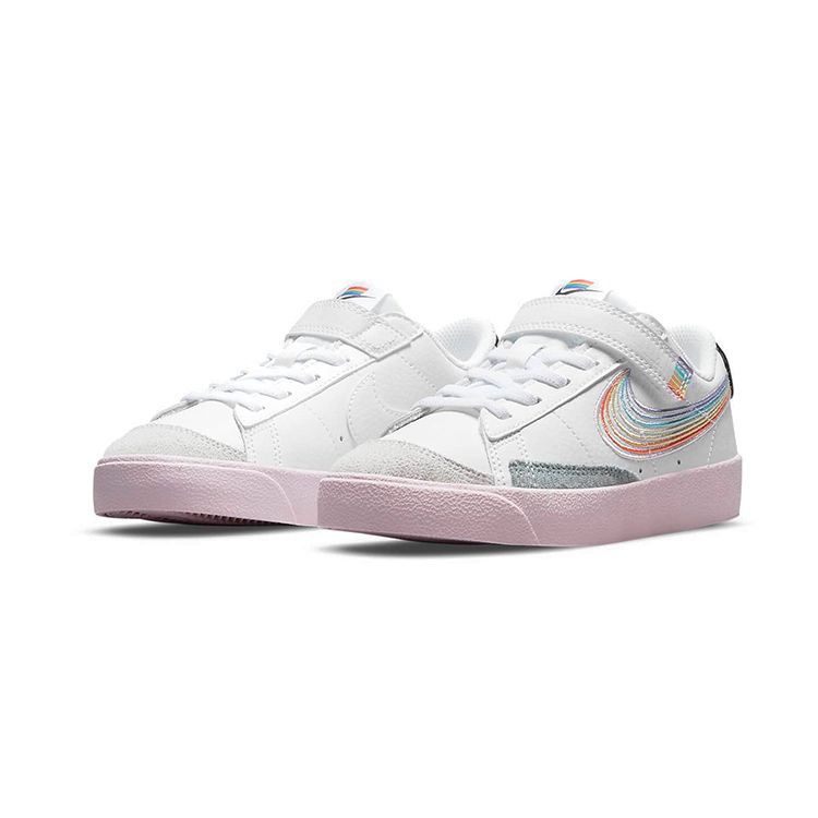 Nike Blazer Low 77 Vintage PS Be True Kids Sneakers White DJ4293-100