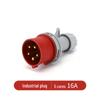 IP44 Waterproof Industrial Plug Socket Connector with Solid Copper Core, 16/32A Aviation Plug.