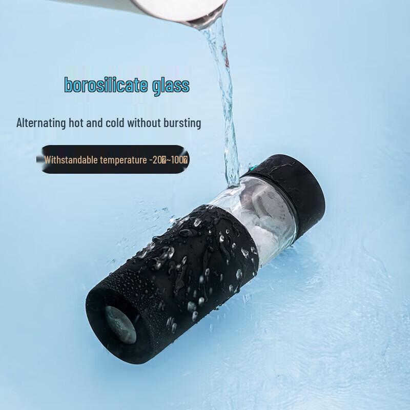 Chahua Oupoz 310ml Single-Layer Glass Cup with Filter