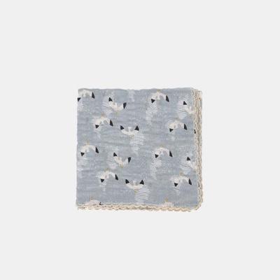 Elkate Women's Handkerchief, Bandana, Cotton Gauze, Hiking Neck Towel, Bandana, Petite Scarf, LDR177