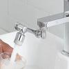 Metal 1080° Rotatable Faucet Aerator Universal Splash Filter Nozzle With 2 Water Flow Modes For Kitchen And Bathroom Sinks