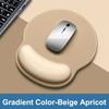 Soft Comfortable Wrist Rest Silicone Desktop Wrist Support Durable Ergonomic Mouse Pad  Office Use