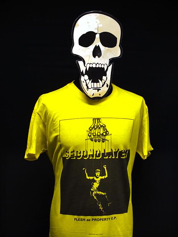 

Second Layer - Flesh As Property EP (yellow) - T-Shirt S