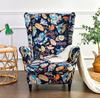 Armchair Cover Colorful Flowers Leaves Patterns Elastic [22Ew14]