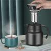 Stainless Steel Heat-preserving Thermos Pot | 1000ml Large Capacity Portable Coffee/Stewing Teapot for Home & Office