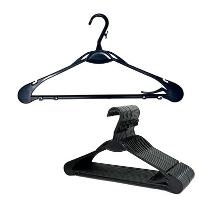 Oritani Commercial Jacket for Dry Thin Design of Hangers, Plastic, Black, Slim, Durable, Shoulder-Friendly, Women's Clothing, Cleaning, Space-Saving,