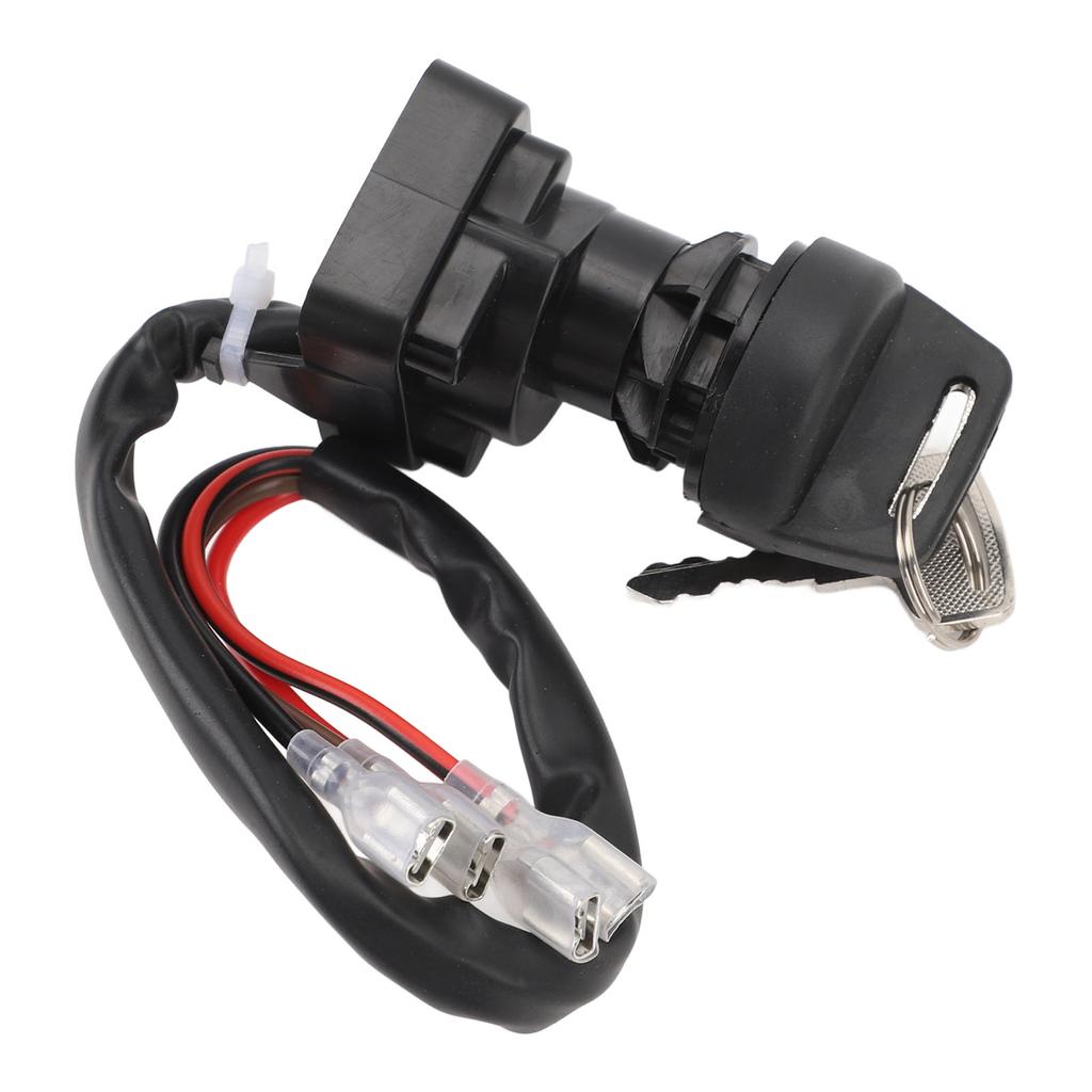 ATV Ignition Key Switch 4 Pin Enhanced Performance Ignition Starter Switch with Keys Replacement for Polaris Xplorer