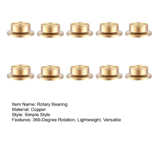 Rotary Bearing 360 Degree Rotation Mini Metal Spin Bearings DIY Crafts Smooth Lightweight Spin Project Tool