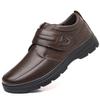 Vyriški natūralios odos slip-on laisvalaikio batai britiško stiliaus - 2025 m. ruduo