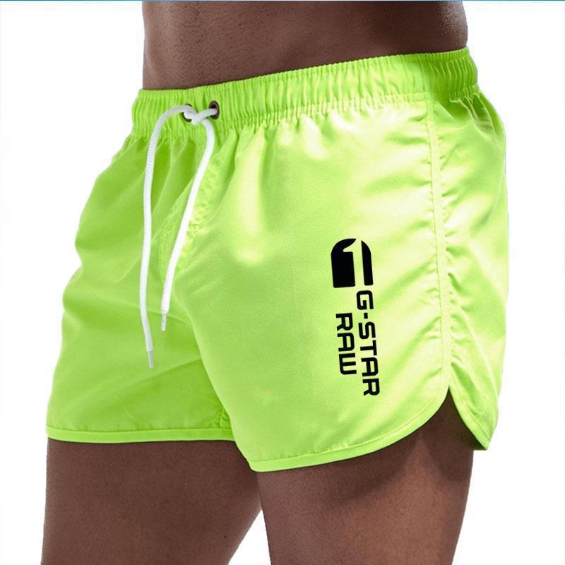 Herren Sommer Mehrfarbige Dreiviertel Strand- & Sporthosen