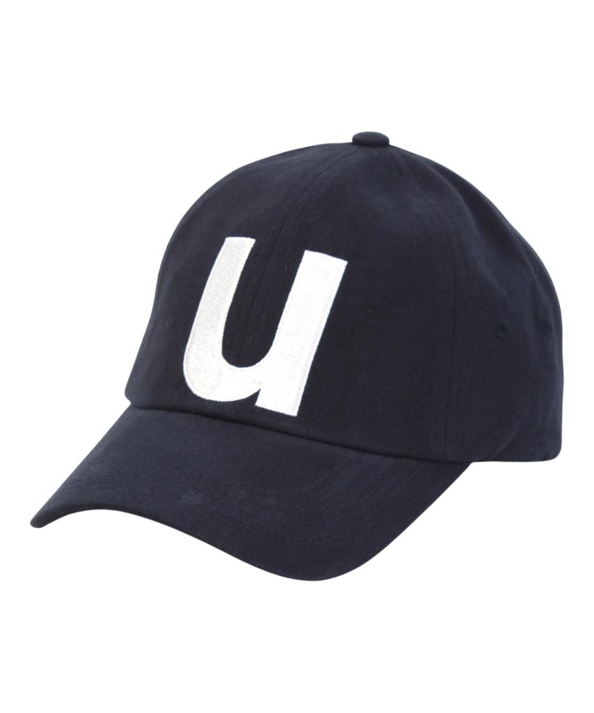 Yunibeosyeolkemiseuteuli Bold U Navy Ballcap Washed Ballcap